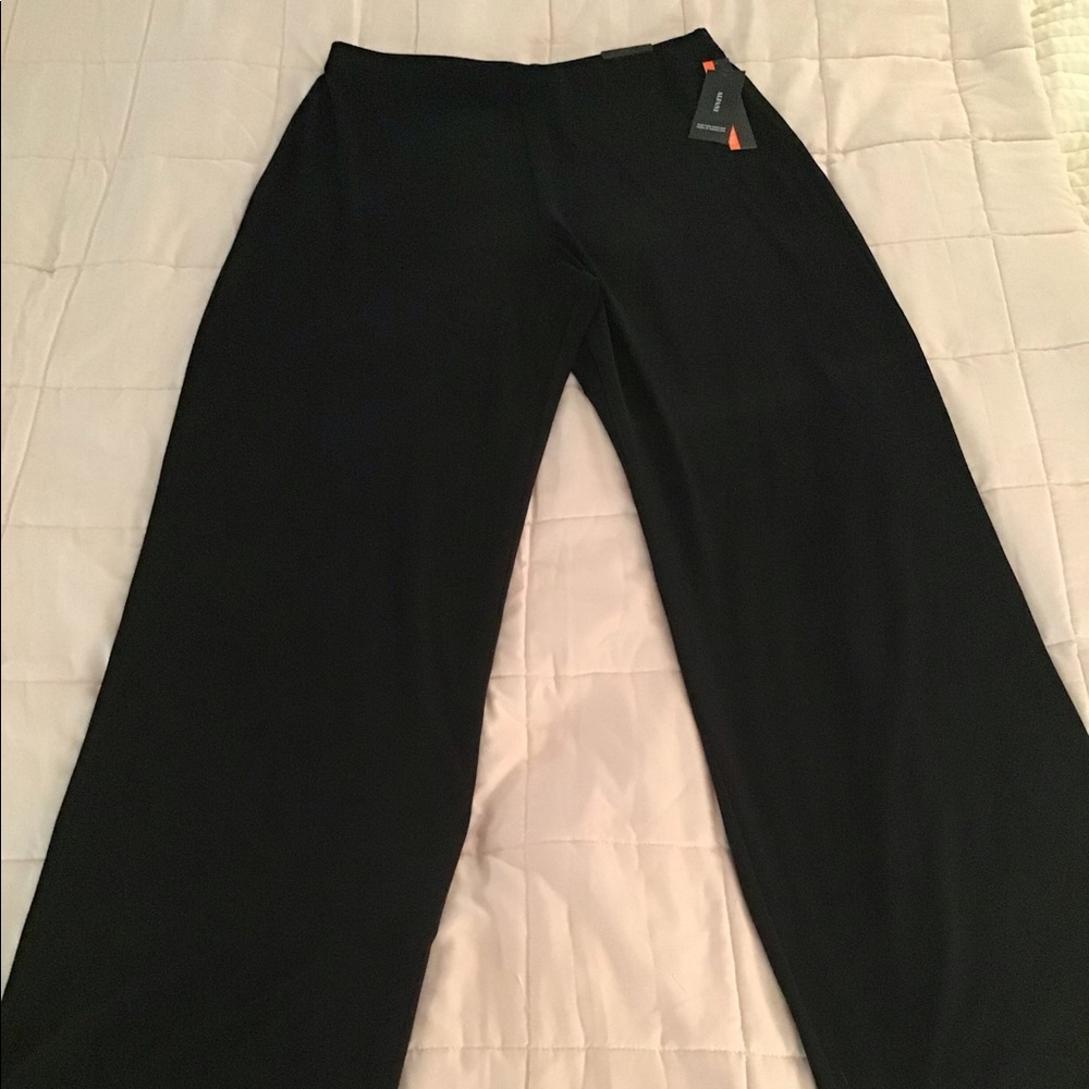 Black wide leg pant